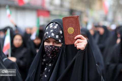 راهپیمایی مردم اردبیل در سوگ شهادت رهبر انقلاب