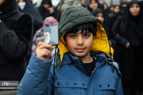 راهپیمایی مردم اردبیل در سوگ شهادت رهبر انقلاب