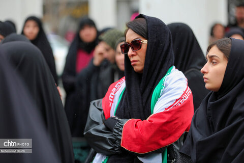 راهپیمایی مردم اردبیل در سوگ شهادت رهبر انقلاب