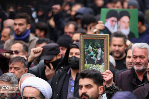 راهپیمایی مردم اردبیل در سوگ شهادت رهبر انقلاب