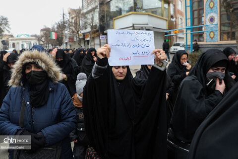 راهپیمایی مردم اردبیل در سوگ شهادت رهبر انقلاب