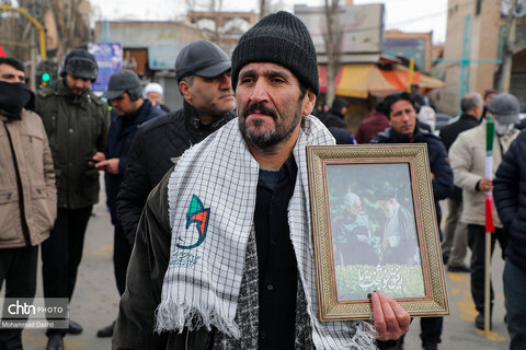 راهپیمایی مردم اردبیل در سوگ شهادت رهبر انقلاب