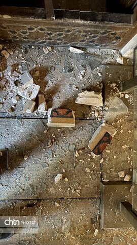 آسیب به مجموعه جهانی کاخ چهل‌ستون و چند بنای شاخص دولتخانه صفوی