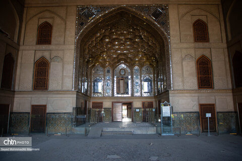 آسیب به باغ‌موزه چهلستون در تجاوز امروز آمریکا و رژیم صهیونیستی به اصفهان