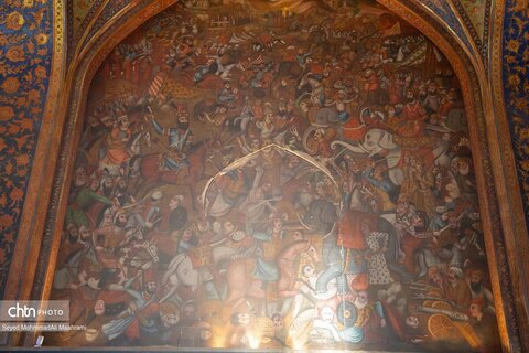 آسیب به باغ‌موزه چهلستون در تجاوز امروز آمریکا و رژیم صهیونیستی به اصفهان