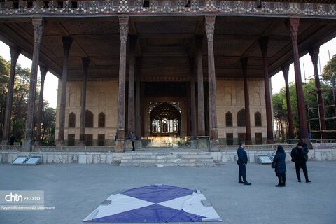 آسیب به باغ‌موزه چهلستون در تجاوز امروز آمریکا و رژیم صهیونیستی به اصفهان