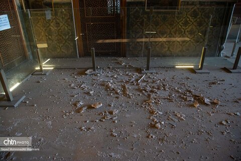 آسیب به باغ‌موزه چهلستون در تجاوز امروز آمریکا و رژیم صهیونیستی به اصفهان