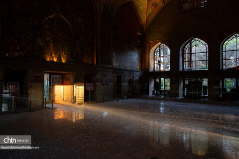 آسیب به باغ‌موزه چهلستون در تجاوز امروز آمریکا و رژیم صهیونیستی به اصفهان