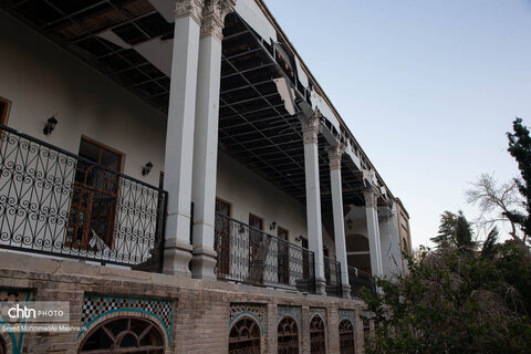 آسیب به باغ‌موزه چهلستون در تجاوز امروز آمریکا و رژیم صهیونیستی به اصفهان