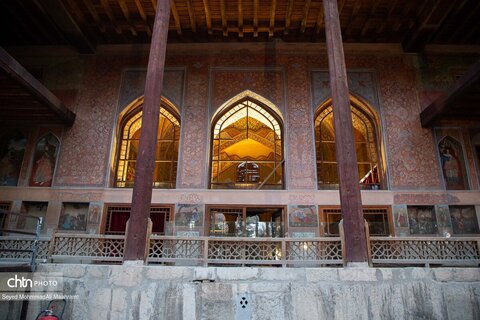 آسیب به باغ‌موزه چهلستون در تجاوز امروز آمریکا و رژیم صهیونیستی به اصفهان