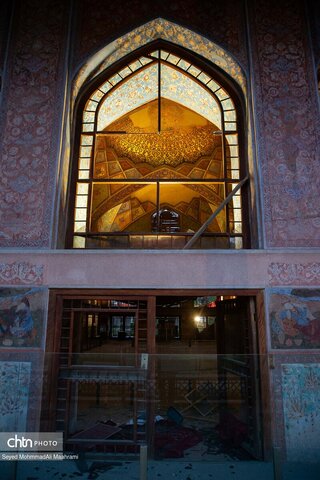 آسیب به باغ‌موزه چهلستون در تجاوز امروز آمریکا و رژیم صهیونیستی به اصفهان