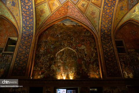 آسیب به باغ‌موزه چهلستون در تجاوز امروز آمریکا و رژیم صهیونیستی به اصفهان