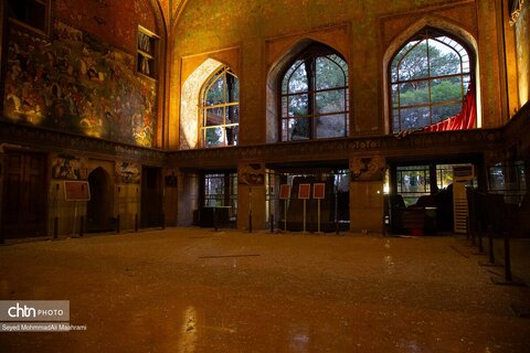 آسیب به باغ‌موزه چهلستون در تجاوز امروز آمریکا و رژیم صهیونیستی به اصفهان