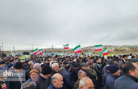 تشییع پیکر شهدای حمله آمریکایی_صهیونسیتی به کارخانه نشاسته‌سازی نقده