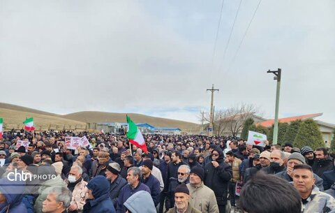 تشییع پیکر شهدای حمله آمریکایی_صهیونسیتی به کارخانه نشاسته‌سازی نقده