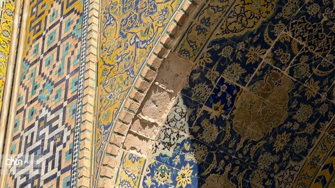 تصاویر تازه میراث‌آریا از زخم جنگ بر پیکر میراث جهانی؛ آسیب بمباران آمریکایی–صهیونی به مسجد جامع عباسی اصفهان