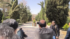 بازدید خبرنگاران و عکاسان رسانه‌های بین‌المللی از زخم‌های تاریخی اصفهان پس از حملات آمریکایی-صهیونیستی