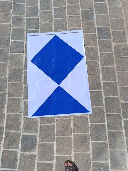 نشان «سپر آبی» در بافت تاریخی دهدشت نصب شد