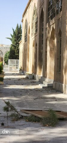 بازدید خبرنگاران بین‌المللی از آثار تاریخی آسیب دیده اصفهان