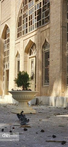 بازدید خبرنگاران بین‌المللی از آثار تاریخی آسیب دیده اصفهان