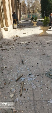 بازدید خبرنگاران بین‌المللی از آثار تاریخی آسیب دیده اصفهان