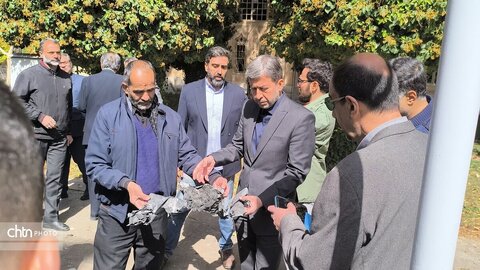 بازدید خبرنگاران بین‌المللی از آثار تاریخی آسیب دیده اصفهان