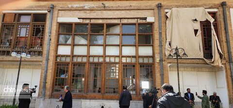 بازدید خبرنگاران بین‌المللی از آثار تاریخی آسیب دیده اصفهان