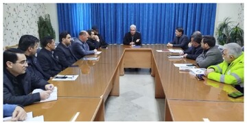 خدمات‌رسانی به مسافران ورودی به مشگین‌شهر در شرایط جنگی بررسی شد