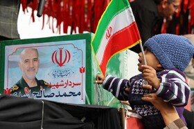 تشییع هشت شهید اقتدار ایران در استان فارس