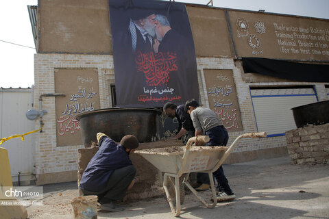 آماده سازی برگزاری آیین سمنوپزان