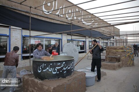 آماده سازی برگزاری آیین سمنوپزان