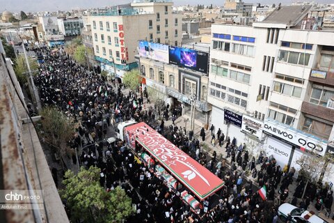 تشییع هشت شهید استان فارس