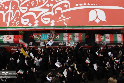 تشییع هشت شهید استان فارس