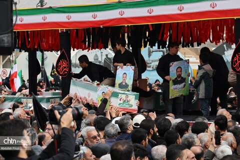 تشییع هشت شهید استان فارس