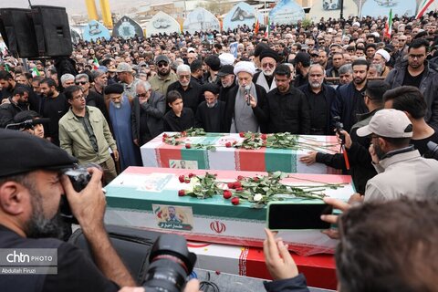 تشییع هشت شهید استان فارس