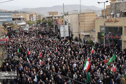 تشییع هشت شهید استان فارس