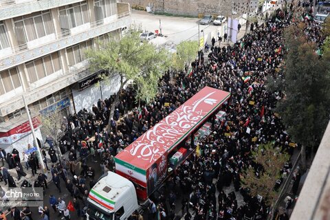 تشییع هشت شهید استان فارس