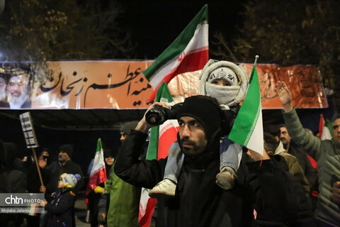 دسته حسینیه اعظم زنجان عزاداری شهادت امام علی علیه السلام