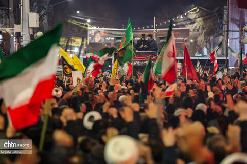 دسته حسینیه اعظم زنجان عزاداری شهادت امام علی علیه السلام