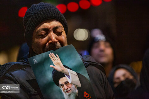 دسته حسینیه اعظم زنجان عزاداری شهادت امام علی علیه السلام