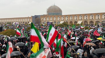 حضور پرشور مردم اصفهان در راهپیمایی روز قدس