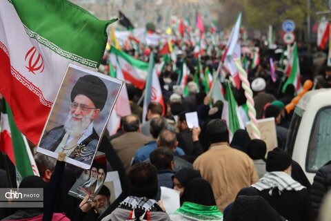 حضور پرشور کارکنان میراث فرهنگی خراسان رضوی در راهپیمایی روز جهانی قدس