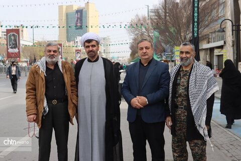 حضور پرشور کارکنان میراث فرهنگی خراسان رضوی در راهپیمایی روز جهانی قدس