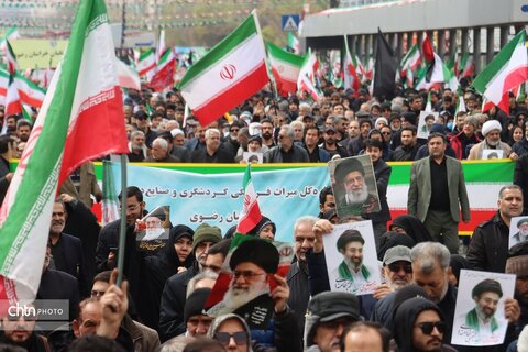 حضور پرشور کارکنان میراث فرهنگی خراسان رضوی در راهپیمایی روز جهانی قدس