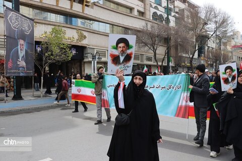 حضور پرشور کارکنان میراث فرهنگی خراسان رضوی در راهپیمایی روز جهانی قدس