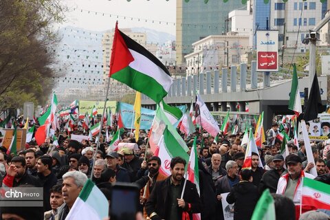 حضور پرشور کارکنان میراث فرهنگی خراسان رضوی در راهپیمایی روز جهانی قدس