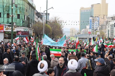 حضور پرشور کارکنان میراث فرهنگی خراسان رضوی در راهپیمایی روز جهانی قدس