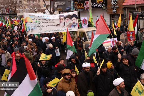 روز قدس در زنجان