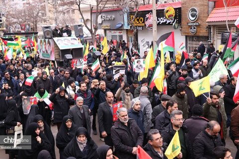 روز قدس در زنجان