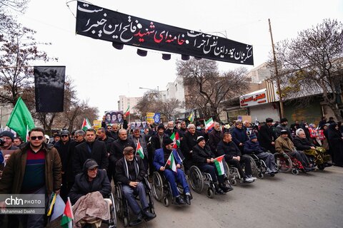 راهپیمایی روز قدس در اردبیل